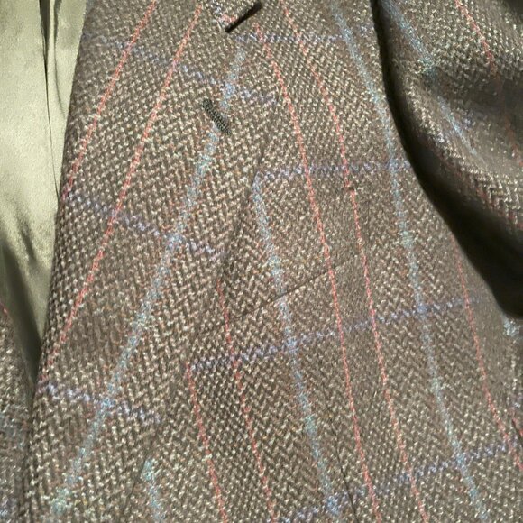 Men's blazer. Paolo de Barberino Harry Rosen Virgin Wool/Cashmere. 42R - Picture 6 of 7